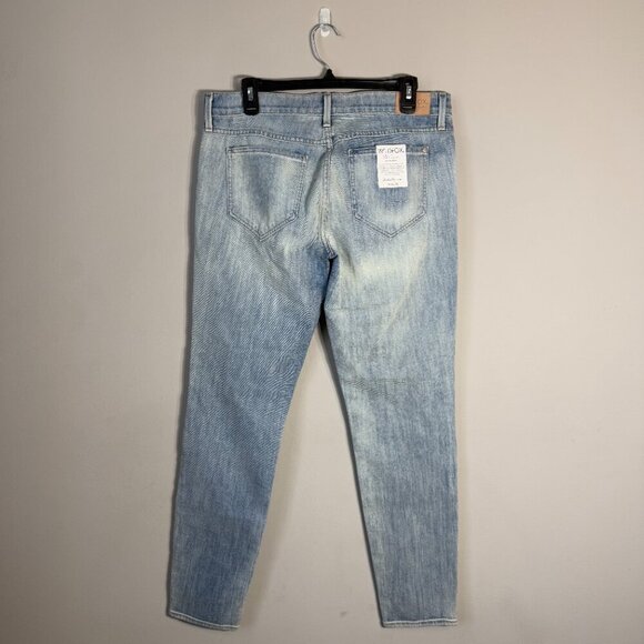 NWT Wildfox Carmen Low Rise Skinny Jeans Women's 30 Magic Trick Blue Distressed - Picture 4 of 15
